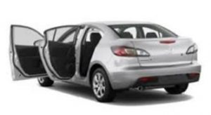 Двери Мазда (Mazda): конструкция и комплектация дверей