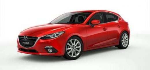 Обновленная модель автомобиля Mazda 3 - 2013 год